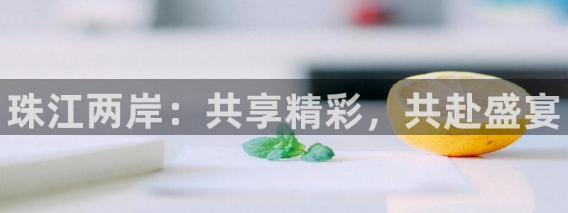 熊猫体育平台直播：珠江两岸：共享精彩，共赴盛宴