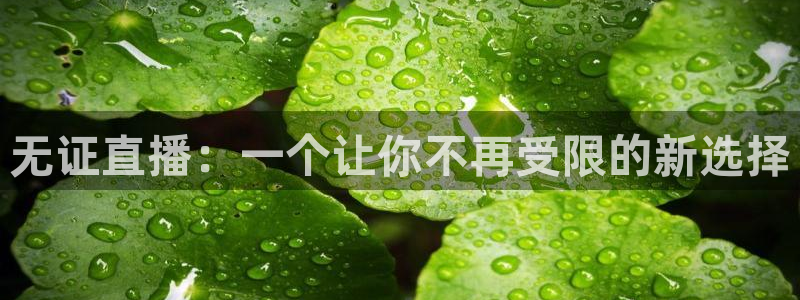 熊猫视频搞笑：无证直播：一个让你不再受限的新选择